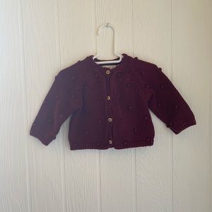 ZARA Mini Collection Knit Cardigan Sweater